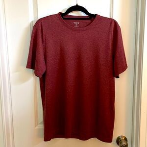 Old Navy, active core medium, maroon heathered men’s shirt